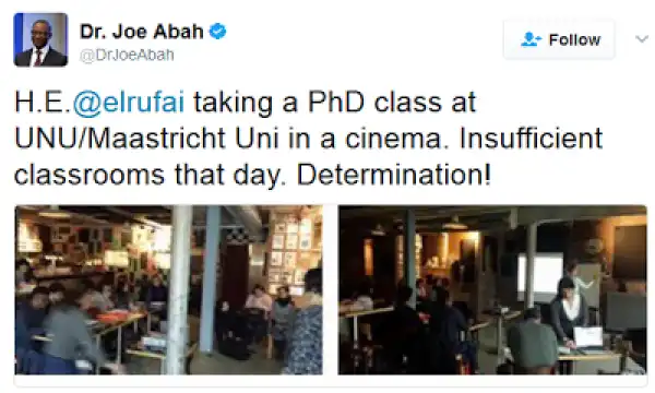 SEE Photos Of Governor El-Rufai & His Course Mates At A University In Netherlands